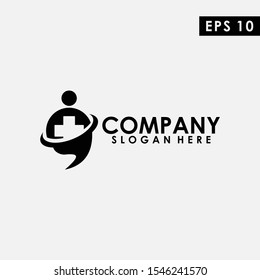 Healthy People Logo Design Vector Template. Modern Design. Health Icon. Health. Vector Illustration