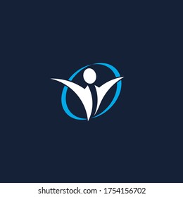 Healthy People logo / icon design