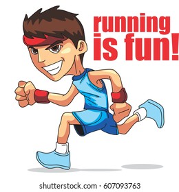 HEALTHY RUNNING MAN