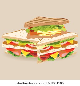 20,807 Packed sandwich Images, Stock Photos & Vectors | Shutterstock