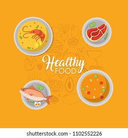 Healthy seafood concept