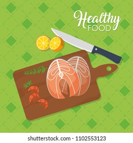 Healthy seafood concept