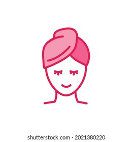 Healthy skin color line icon. Pictogram for web page, mobile app, promo. UI UX GUI design element. Editable stroke.