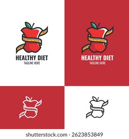 Healthy Slim Diet Nutrition Vector Image