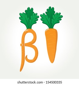 Healthy and tasty carrot provides you very useful Beta-Carotene (provitamin A) and many other vitamins