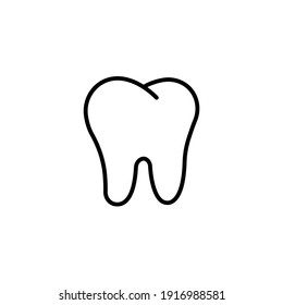 healthy teeth, dentist, doctor,hospital icon logo vektor simple desain