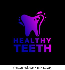 Healthy Teeth Logo Design Vector