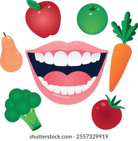 Healthy teeth and healthy nutrition