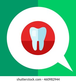 Healthy Tooth Vector Icon