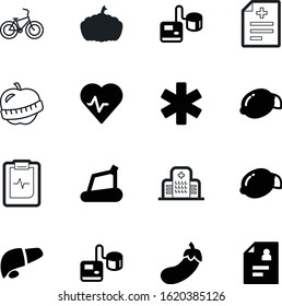 healthy vector icon set such as: pharmacist, plant, emblem, snake, round, shadow, architecture, season, cardio, information, harvest, structure, autumn, treadmill, doctor, tape, farming, outdoor