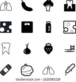 healthy vector icon set such as: spice, toothache, restaurant, flavoring, vials, element, juicy, first, tube, seed, apple, measuring, clinic, herbs, control, ladder, measure, swim, strawberry, liquid