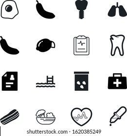healthy vector icon set such as: lung, ecg, yolk, love, estate, agriculture, water, diet, implantation, aid, droplet, grain, harvest, first, abstract, lemon, blank, implant, crispy, organ, morning