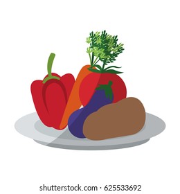 healthy vegetable icon