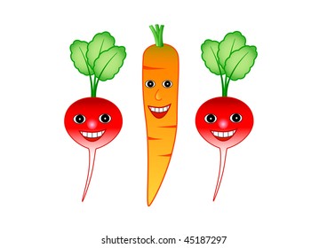 Healthy vegetables