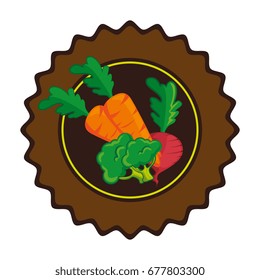 healthy vegetables design 
