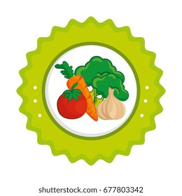 healthy vegetables design 