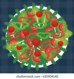 healthy vegetables icon