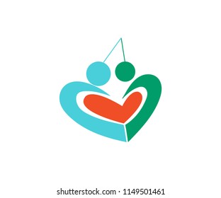 healthycare bioscience logo design