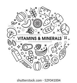 Healty food background representing