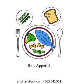 Healty food background representing