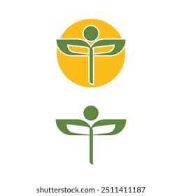 Healty Life Logo Vector Template Icon