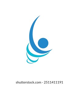 Icono de Plantilla de Vector de logotipo de vida saludable