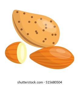 Heap of various kinds of nuts