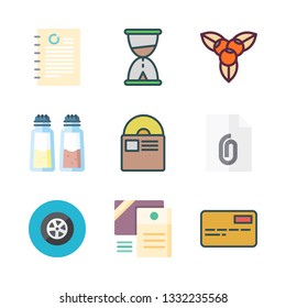 heap vector icon set