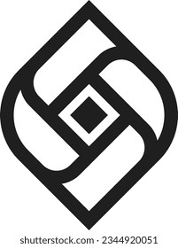Hear beat, piller and art vectorlogo