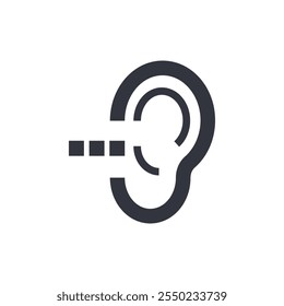 Hear Logo Vector Icon Template Illustration