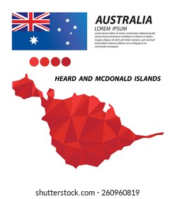 Heard and McDonald Islands geometric concept design