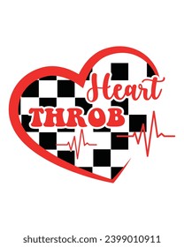 Hearet Throb Retro Valentine Svg,Valentine Quotes svg,Funny Valentine Svg,Valentines T-shirt, Valentine Saying,Valentine Gift,Hello Valentine Svg,Love svg,Heart Svg,Love T-shirt, 