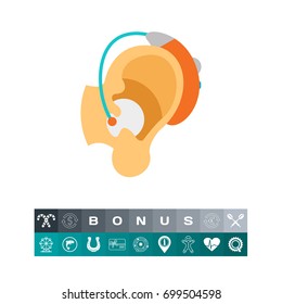 Hearing aid icon