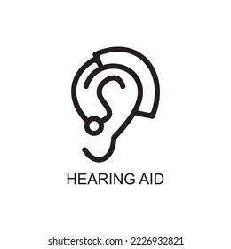 hearing aid icon , medical icon