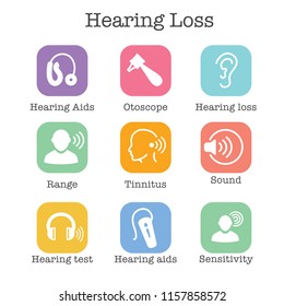 1,990 Hearing Loss Icons Images, Stock Photos & Vectors | Shutterstock