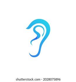 Hearing icon illustration Template vector icon design