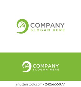 hearing logo design vector illustration