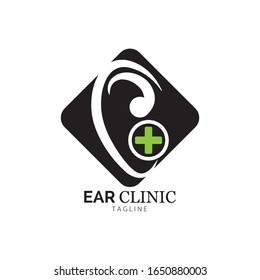 Hearing Logo Template vector icon design