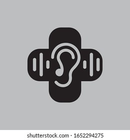 Hearing Logo Template vector icon design