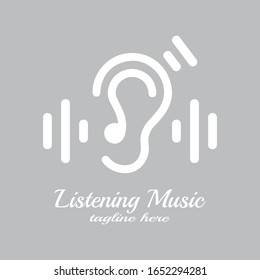 Hearing Logo Template vector icon design