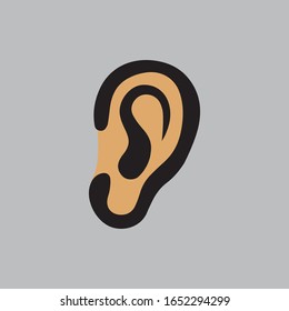 Hearing Logo Template vector icon design