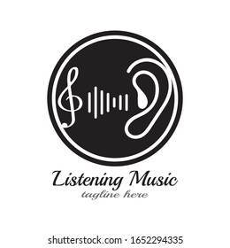Hearing Logo Template vector icon design