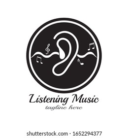 Hearing Logo Template vector icon design