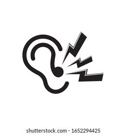 Hearing Logo Template vector icon design