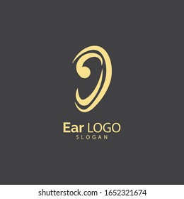 Hearing Logo Template vector icon design