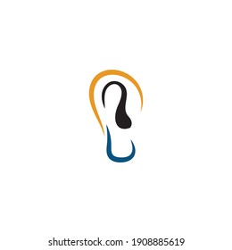 Hearing Logo Template vector icon design