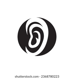 Hearing Logo Template vector icon design