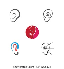 Hearing Vector Illustration design Logo template