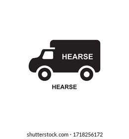 HEARSE ICON , DEATH CAR ICON