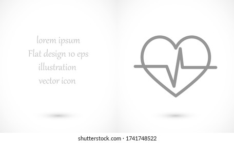 heart 10 eps bond icon design vector graphic